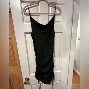 Black dress size Medium. Silk material
